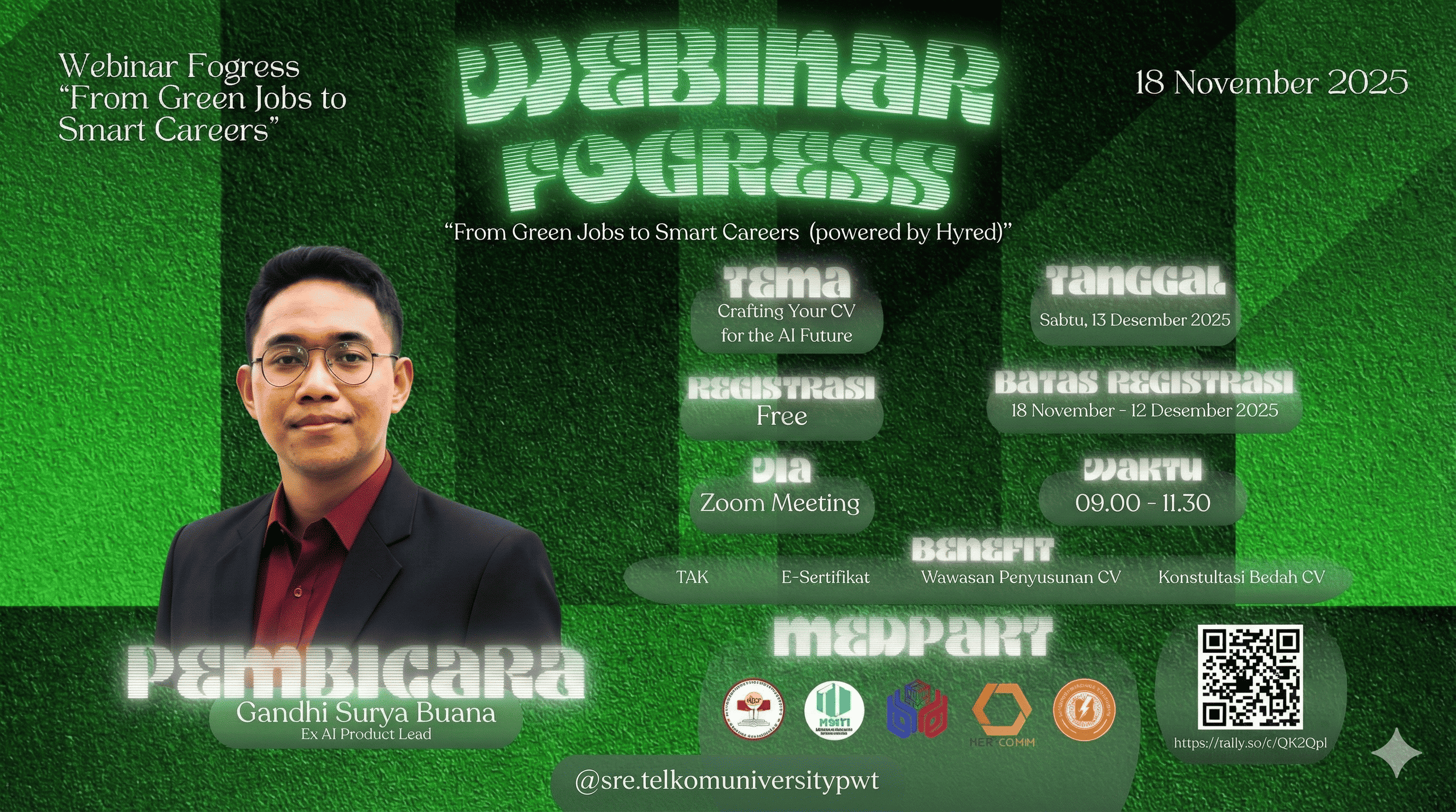 Webinar Progress - From Green Jobs to Smart Careers